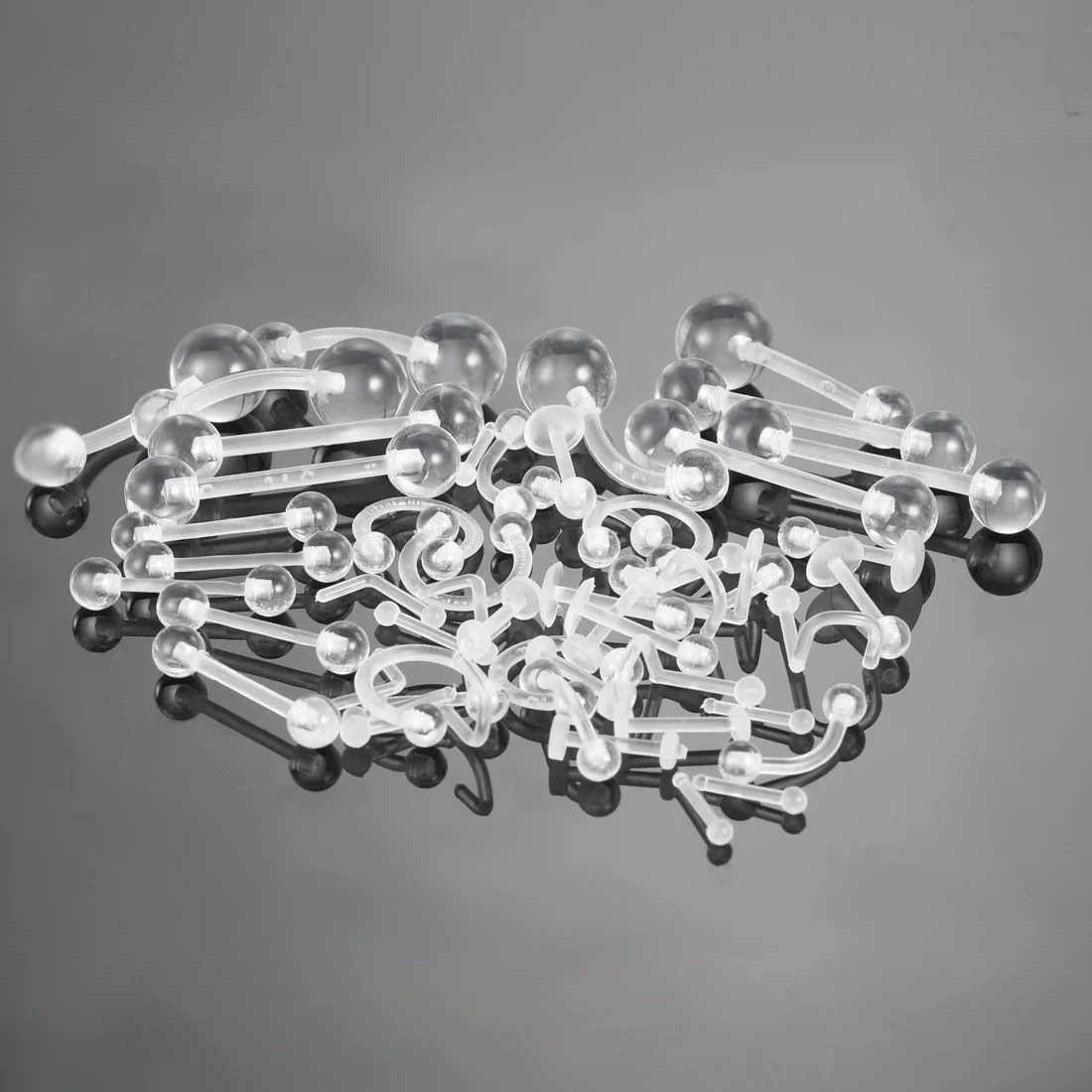 Jewelry Accessories Plastic Resin Geometric Unisex Electroplating - Image 3
