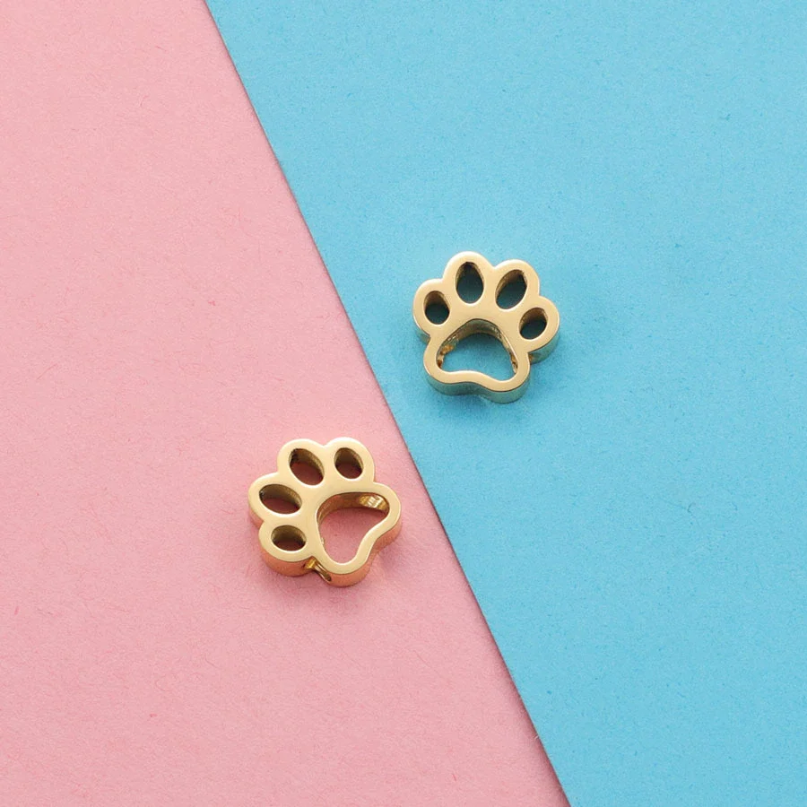 Jewelry Accessories Stainless Steel Animal Dog Claw Pendant Electroplated - Image 6