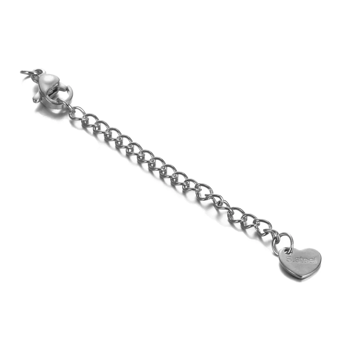 Jewelry Accessories Stainless Steel Extended Chain Lettering Tag Electroplating Diy Homemade Necklace Bracelet - Image 17