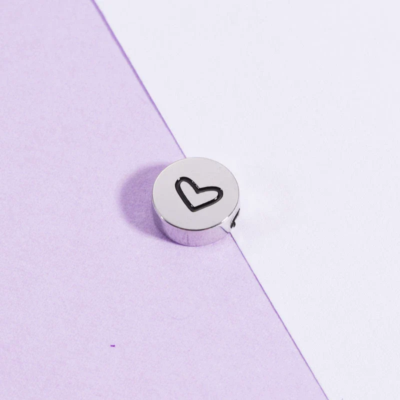 Jewelry Accessories Stainless Steel Geometric Heart Pendant Electroplating - Image 4