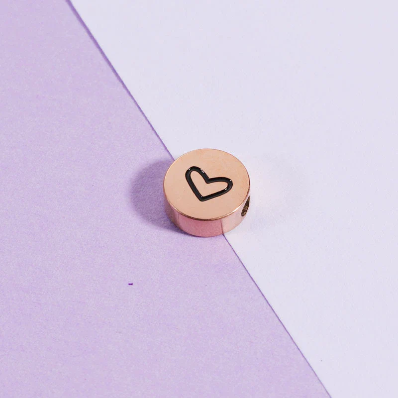 Jewelry Accessories Stainless Steel Geometric Heart Pendant Electroplating - Image 6