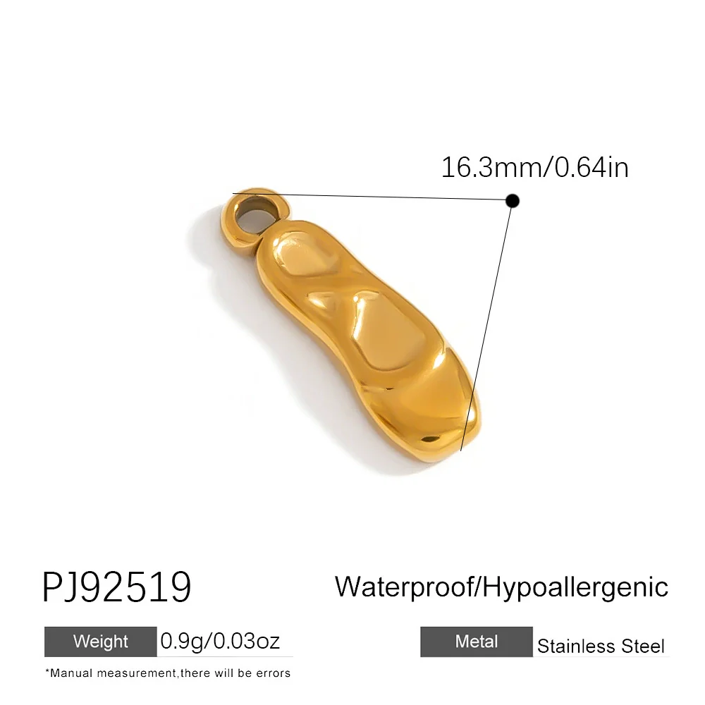 Jewelry Accessories Stainless Steel Heart Pendant Handmade Electroplated Bracelet Necklace - Image 22