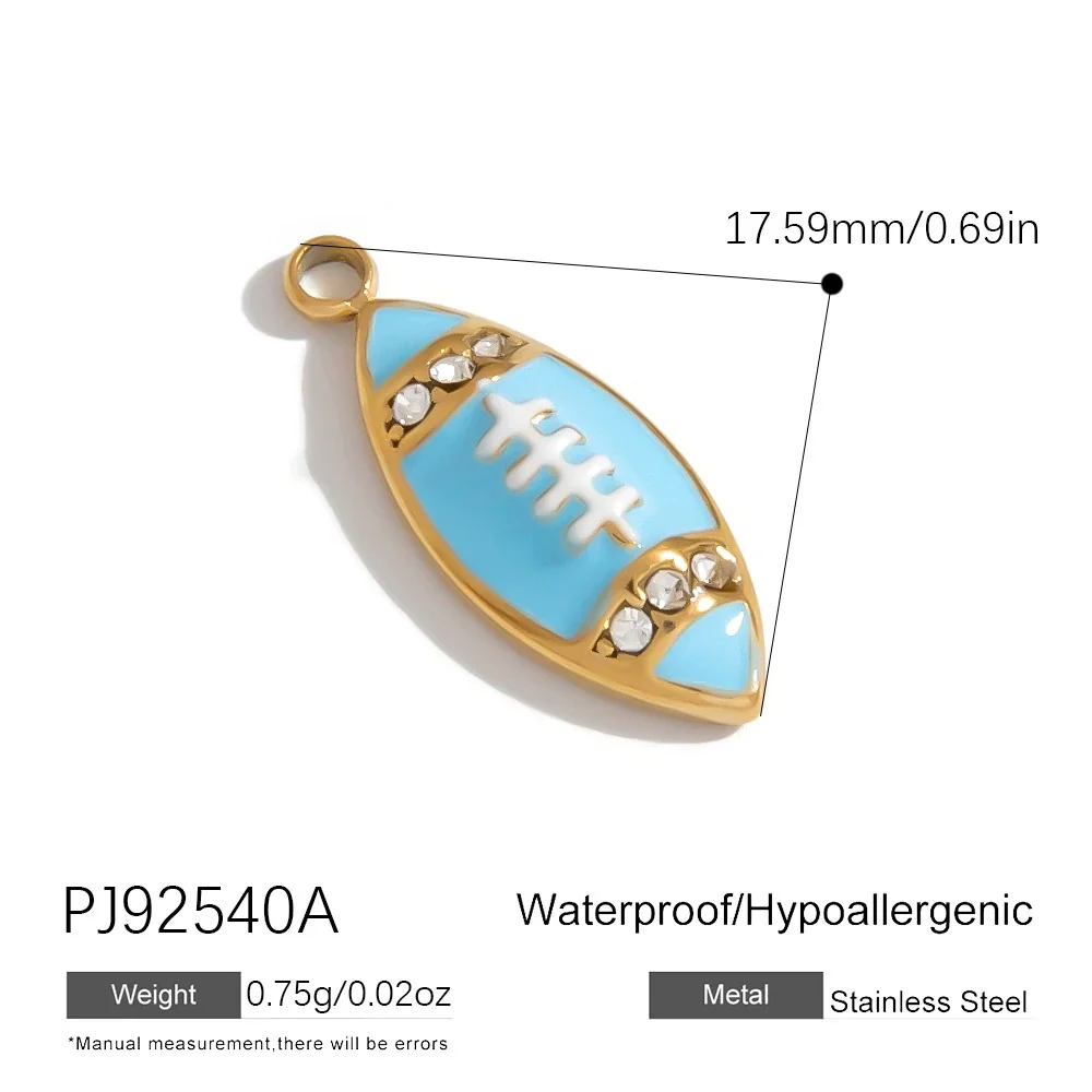 Jewelry Accessories Stainless Steel Heart Pendant Handmade Electroplated Bracelet Necklace - Image 42