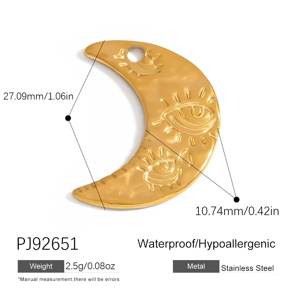 Jewelry Accessories Stainless Steel Heart Pendant Handmade Electroplated Bracelet Necklace - Image 48