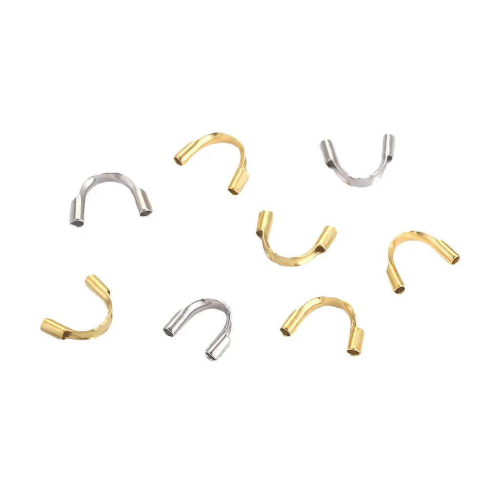 Jewelry Accessories Stainless Steel Ushaped Tube Protector Vacuum Goldplated Closing Buckle - Image 5