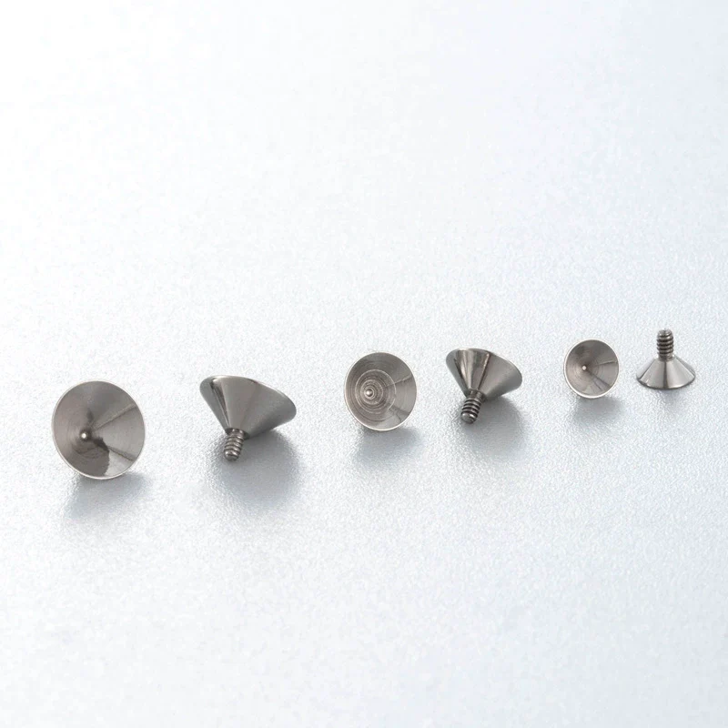 Jewelry Accessories Titanium Alloy Horseshoe Ring Polishing Fashion Geometric Diy Puncture - Image 5