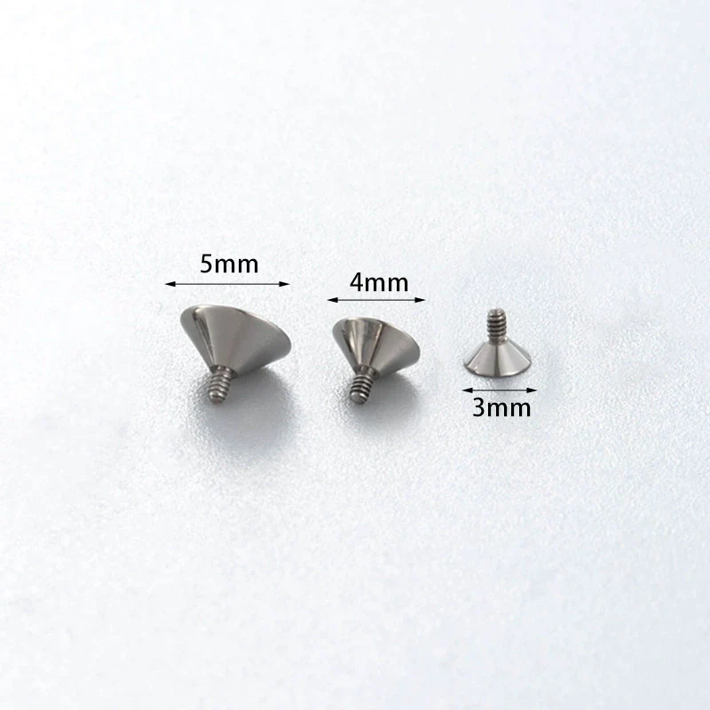 Jewelry Accessories Titanium Alloy Horseshoe Ring Polishing Fashion Geometric Diy Puncture - Image 8
