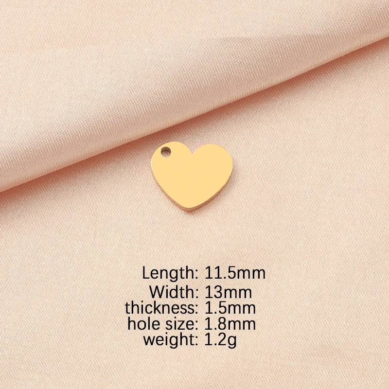 Jewelry Accessories Titanium Steel Love Puzzle Pendant With Splicing Split Style And Fine Polishing - Image 7