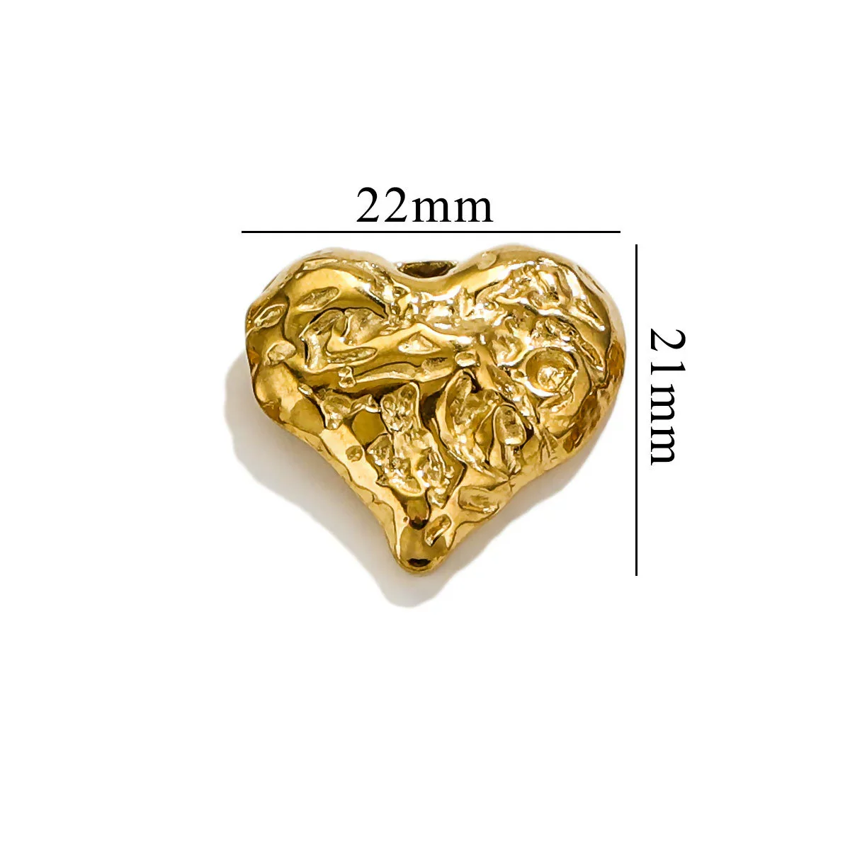 Jewelry Accessories Titanium Steel Pleated Fan Shaped Geometric Pendant With Eight Eyes Pattern And Electroplating Treatment - Image 8