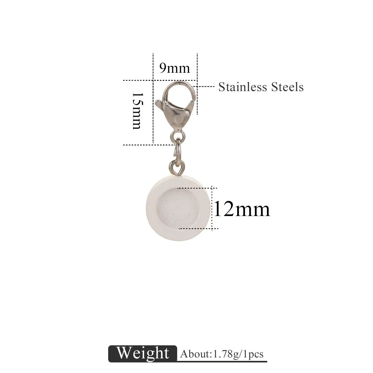 Jewelry Accessories Wood Key Ring With Round Shape And Electroplating Processing - Image 6