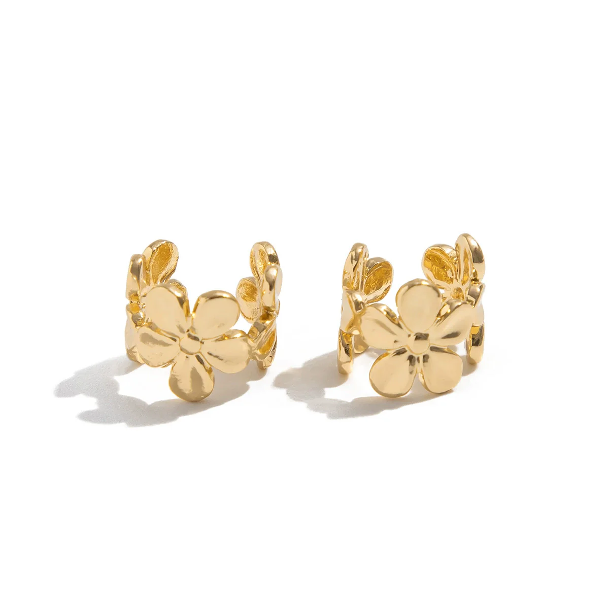 Jewelry Alloy Animal Zodiac Style Starfish Scallop Pendant Earrings Ear Clip Electroplating - Image 5