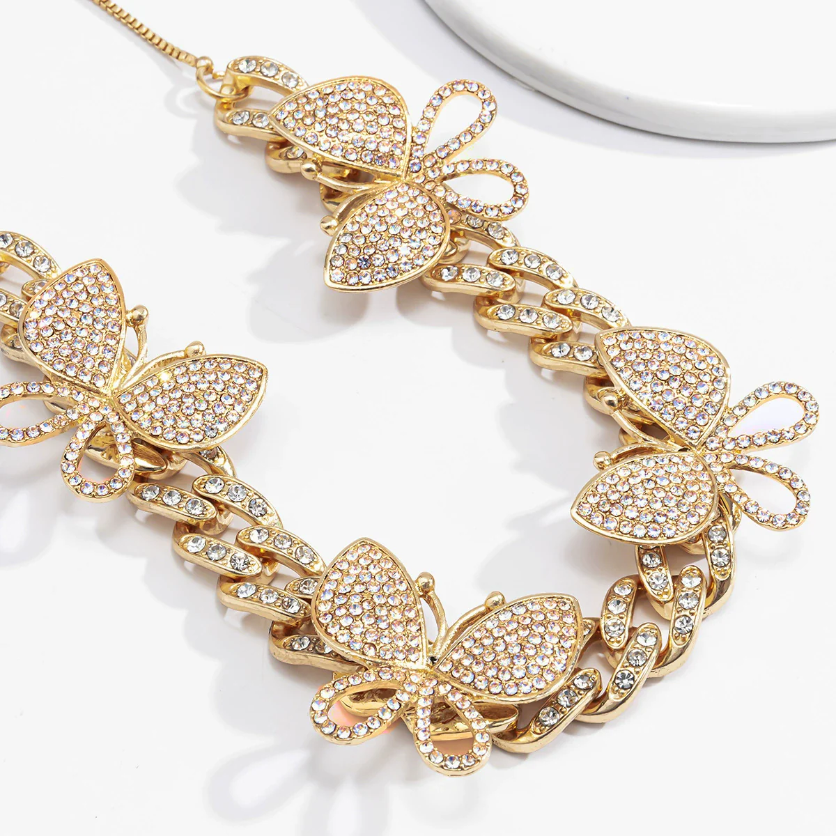 Jewelry Alloy Cuban Chain Necklace With Animals And Zodiac Pattern Retro Exaggerated Style - Image 11