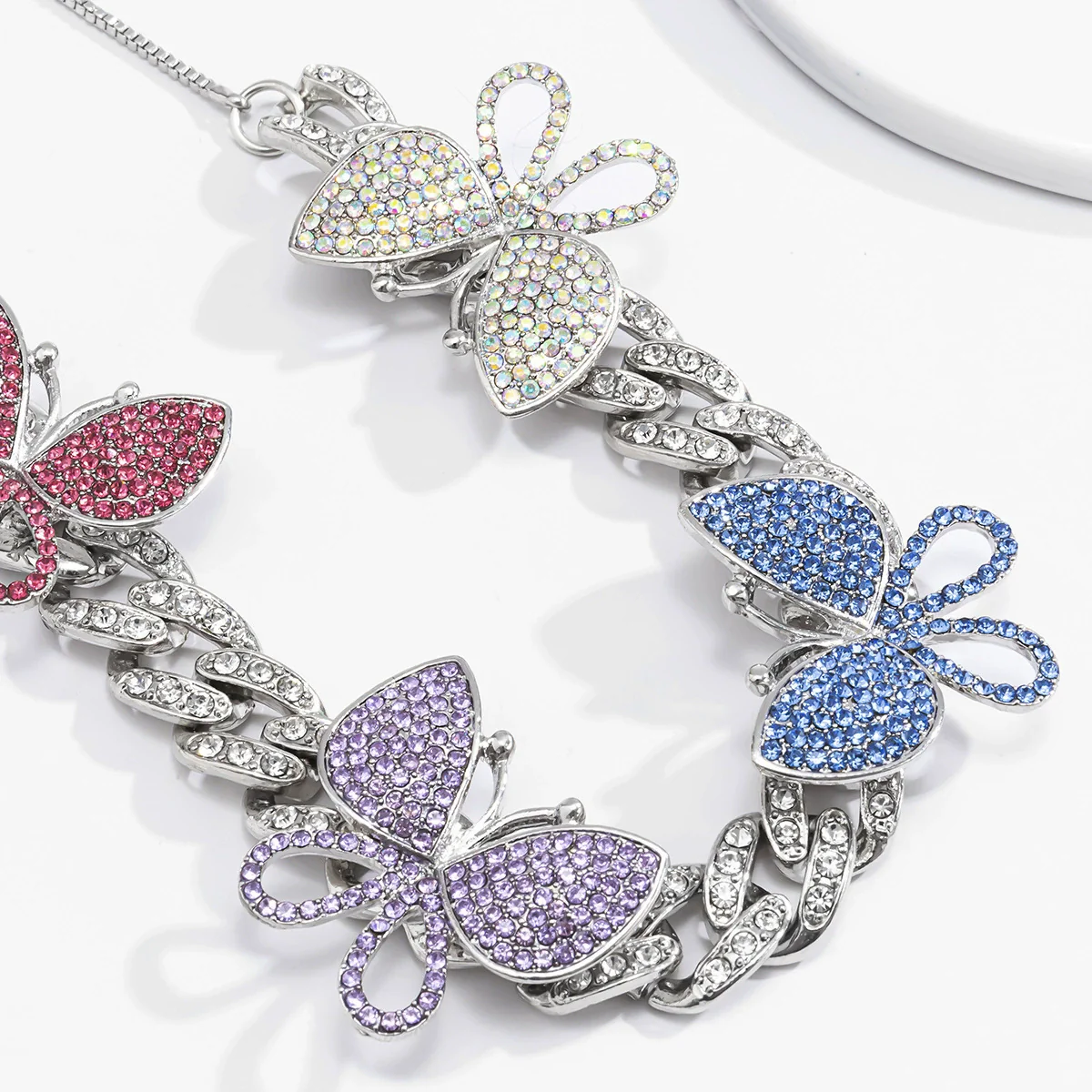 Jewelry Alloy Cuban Chain Necklace With Animals And Zodiac Pattern Retro Exaggerated Style - Image 3