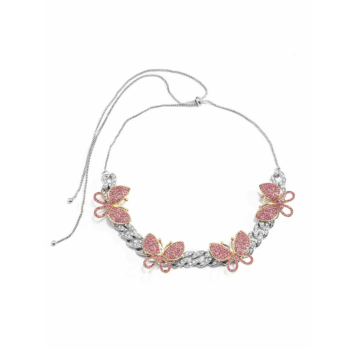Jewelry Alloy Cuban Chain Necklace With Animals And Zodiac Pattern Retro Exaggerated Style - Image 6