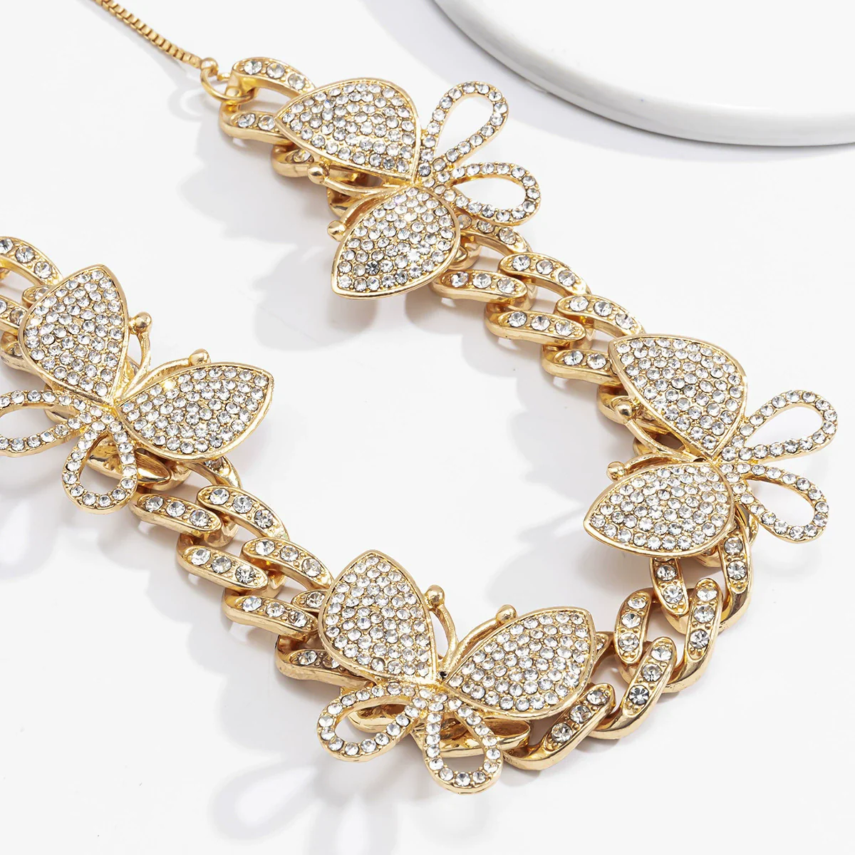 Jewelry Alloy Cuban Chain Necklace With Animals And Zodiac Pattern Retro Exaggerated Style - Image 7