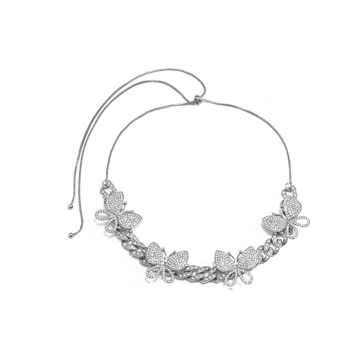 Jewelry Alloy Cuban Chain Necklace With Animals And Zodiac Pattern Retro Exaggerated Style - Image 8