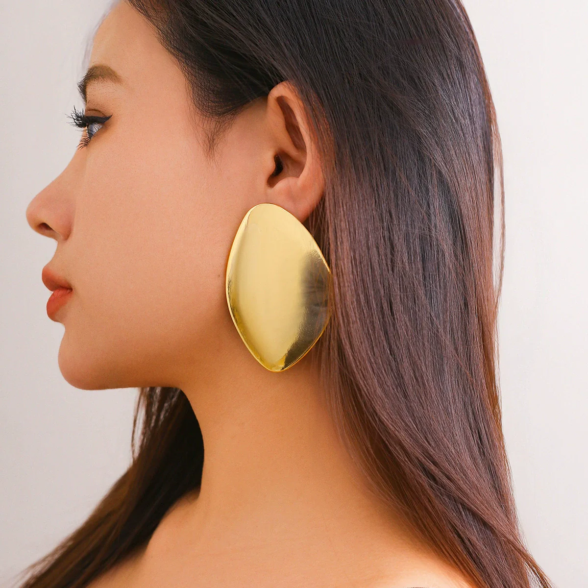 Jewelry Alloy Geometric Electroplated Women's Ear Studs