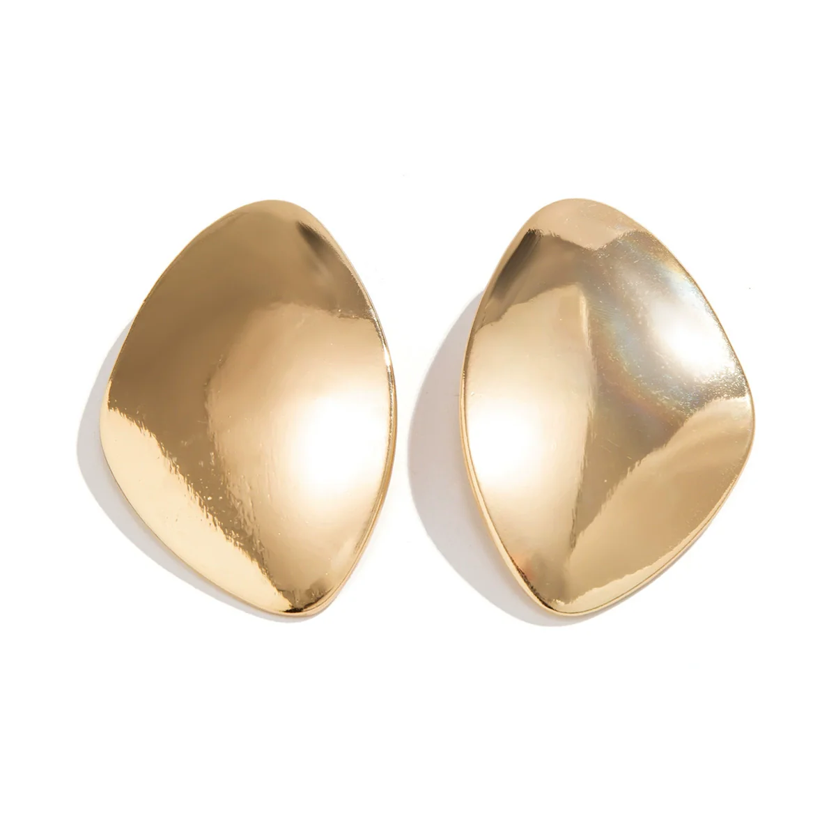 Jewelry Alloy Geometric Electroplated Women's Ear Studs - Image 3