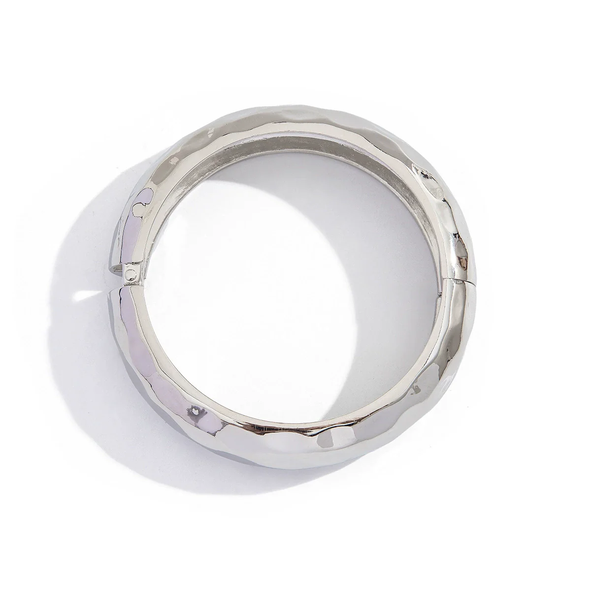 Jewelry Alloy Highend Irregular Round Spring Bracelet With Electroplating - Image 5