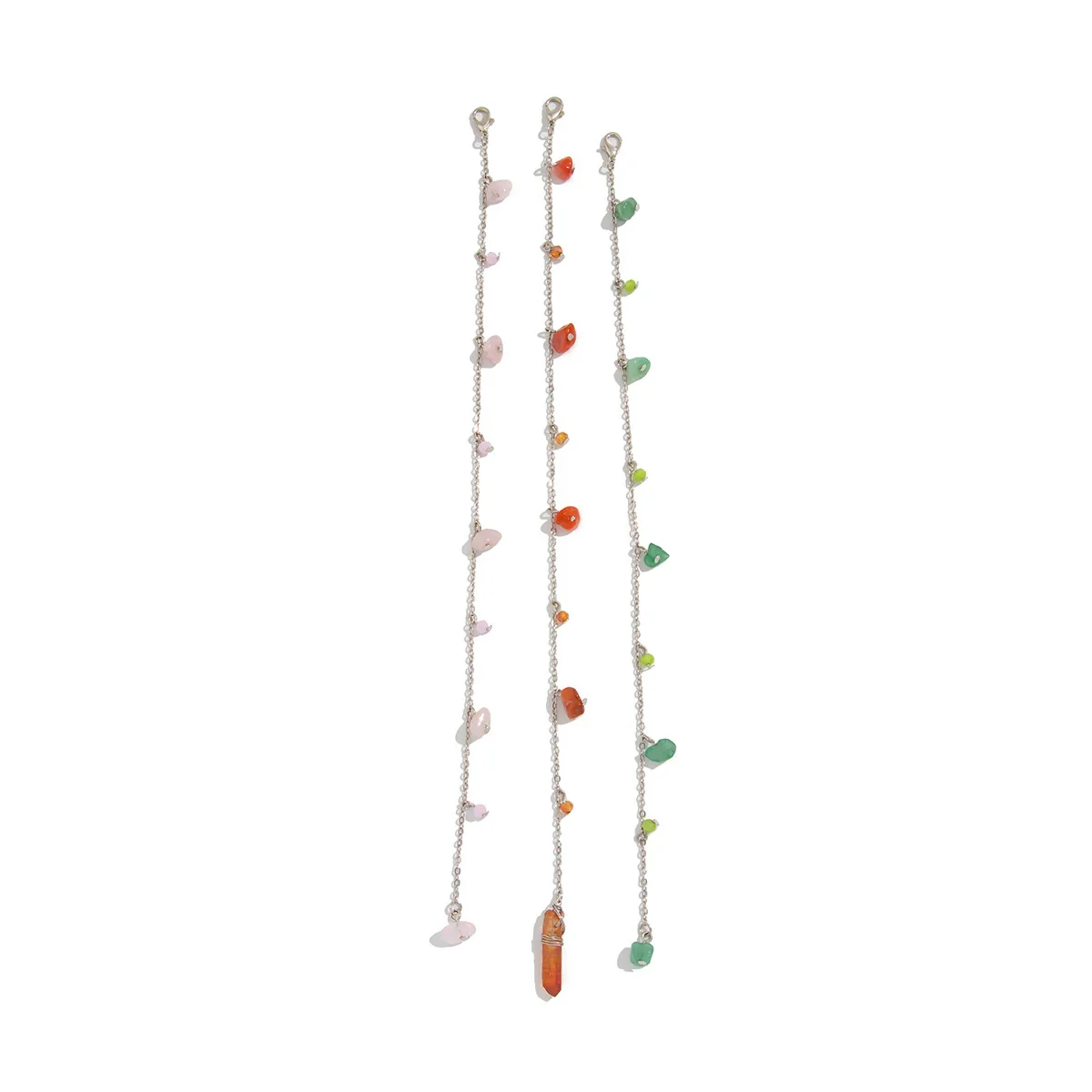 Jewelry Alloy Multistar Moon Tassel Conch Butterfly Long Gravel Hair Chain Electroplated For Women - Image 5