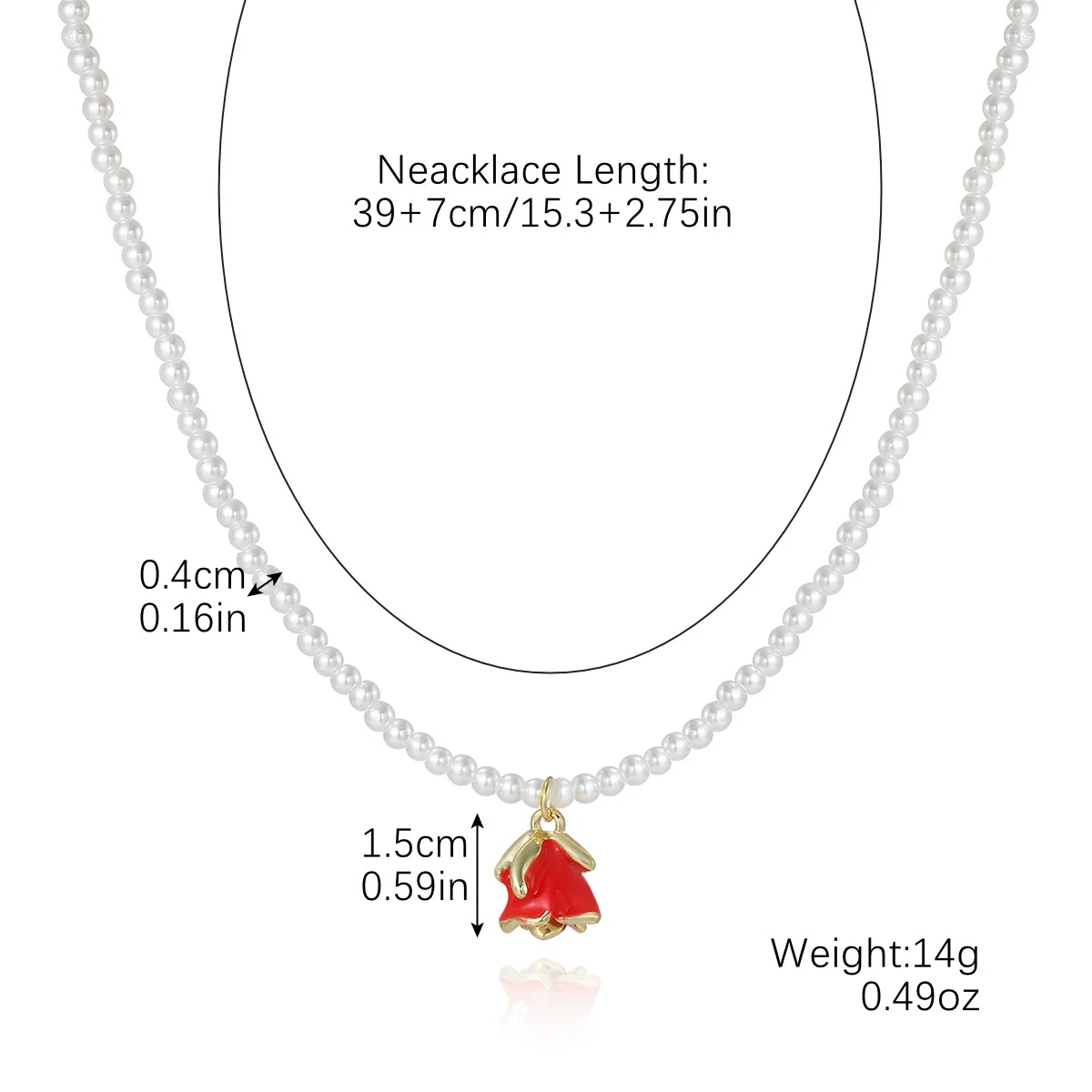 Jewelry Alloy Pearl Chain Heart Bow Geometric Sweet Style Electroplating Valentine's Day Women's Bracelet Necklace - Image 23