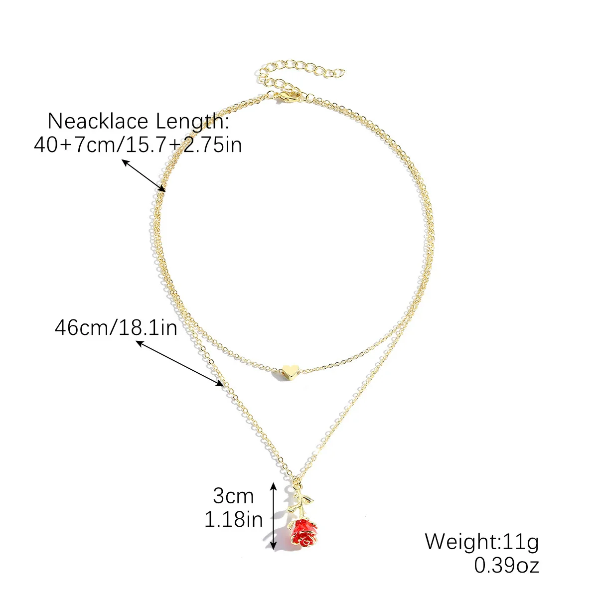 Jewelry Alloy Pearl Chain Heart Bow Geometric Sweet Style Electroplating Valentine's Day Women's Bracelet Necklace - Image 33
