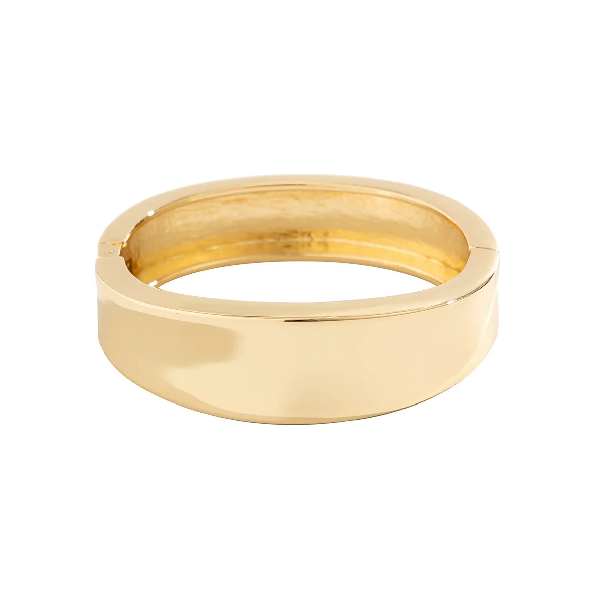 Jewelry Alloy Square Notch Irregular Exaggerated Design Electroplated Bracelet - Image 5