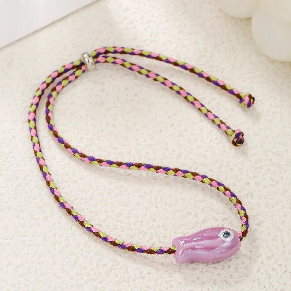 Jewelry Anklet Ceramic Geometric Handmade For Women And Men - Image 2