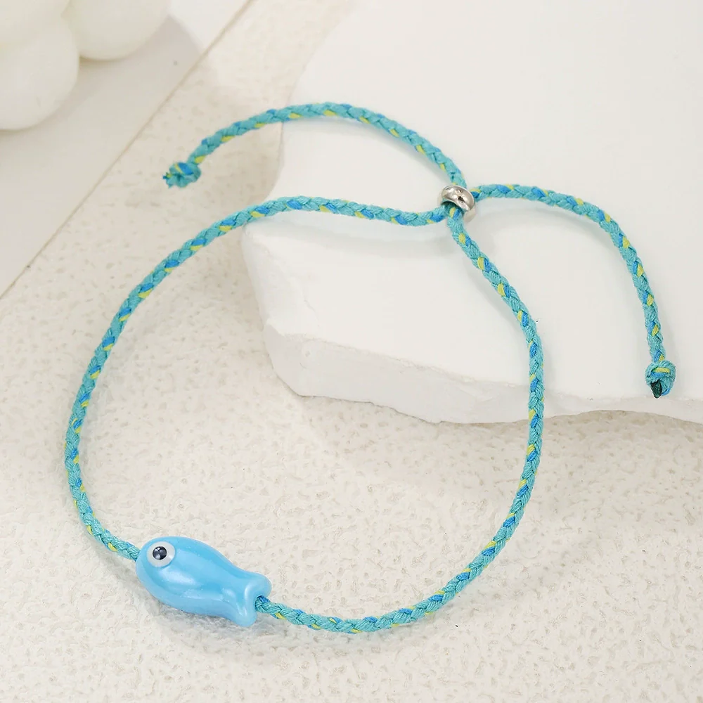Jewelry Anklet Ceramic Geometric Handmade For Women And Men - Image 3