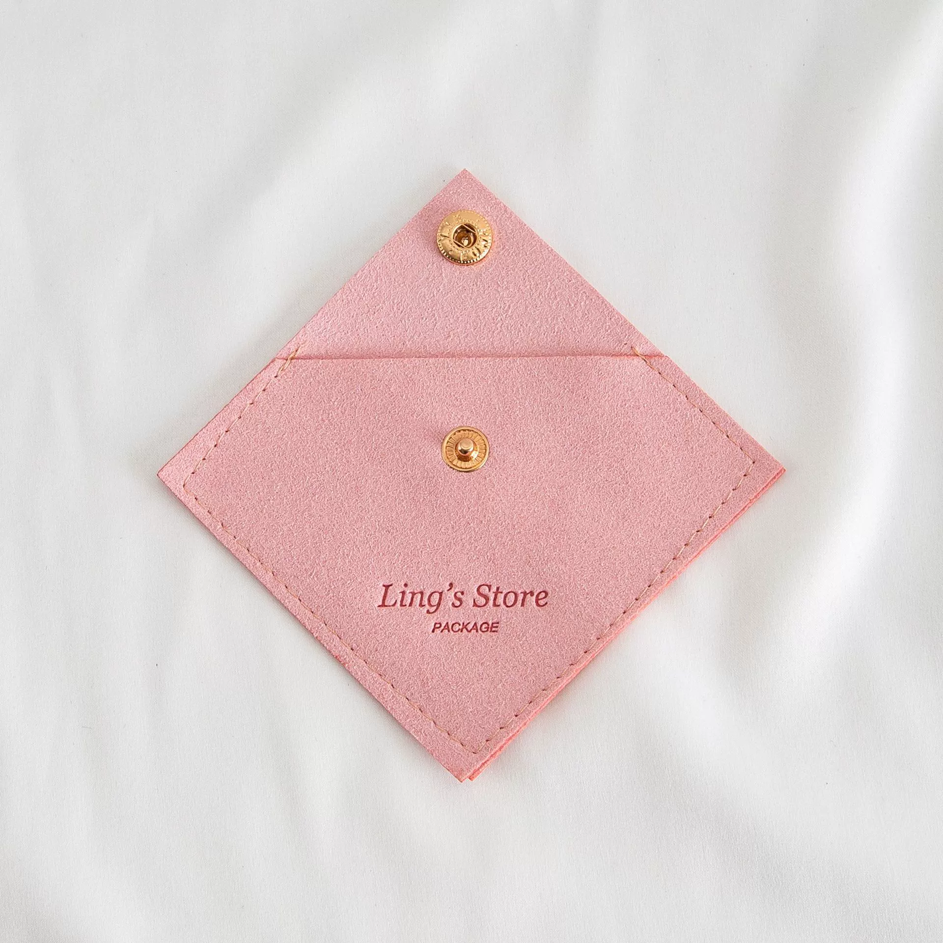 Jewelry Bag Cloth Square Microfiber Storage For Necklace Ring - Image 5
