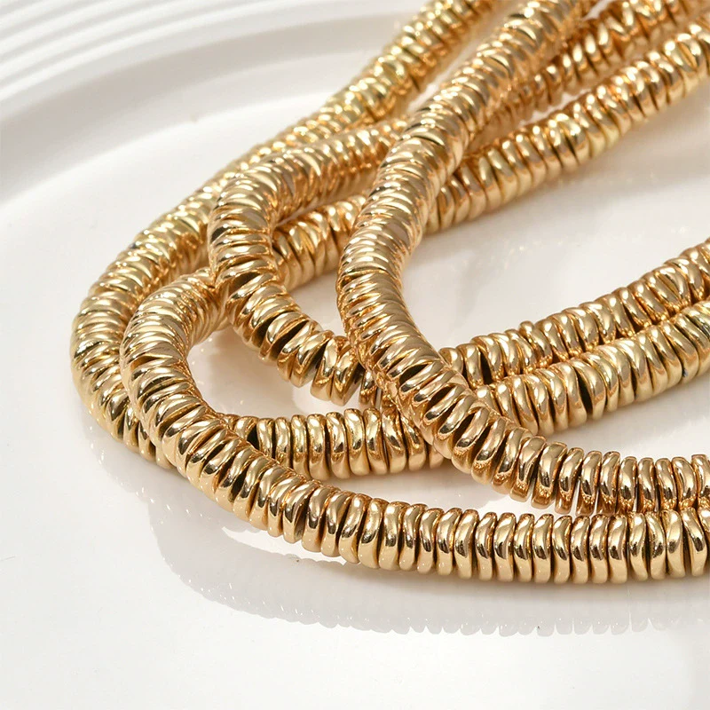 Jewelry Black Gallstone Cut Angle Wave Spacer Gasket Beaded Accessories Material Electroplated - Image 3