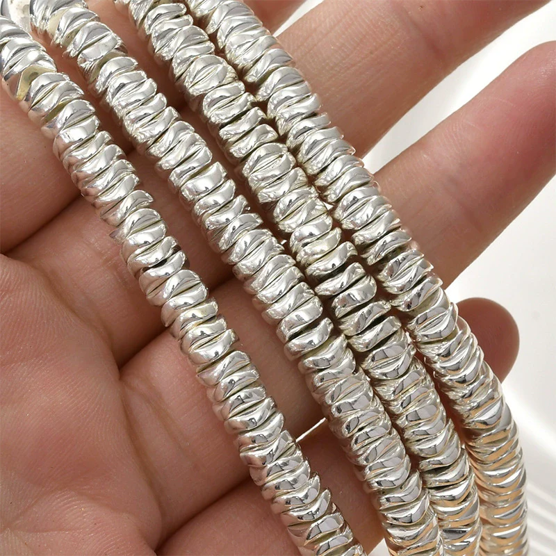 Jewelry Black Gallstone Cut Angle Wave Spacer Gasket Beaded Accessories Material Electroplated - Image 4