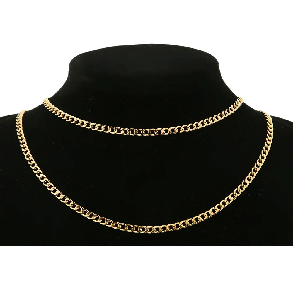 Jewelry Chain Bracelet Accessories Stainless Steel 18K Gold Plated Totem Pattern Diy Handmade - Image 5