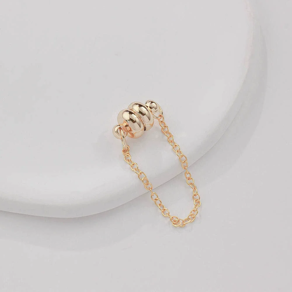 Jewelry Copper Electroplated Magnetic Buckle With Chain For Bracelet And Necklace - Image 15