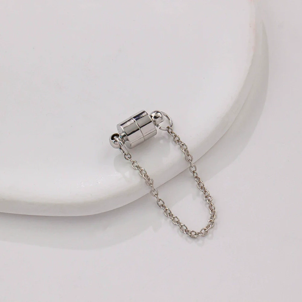 Jewelry Copper Electroplated Magnetic Buckle With Chain For Bracelet And Necklace - Image 16