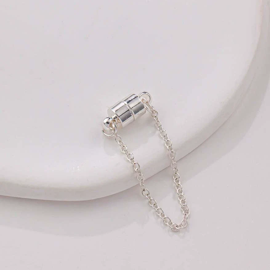 Jewelry Copper Electroplated Magnetic Buckle With Chain For Bracelet And Necklace - Image 21