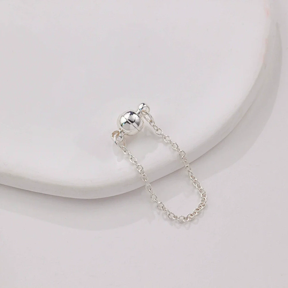 Jewelry Copper Electroplated Magnetic Buckle With Chain For Bracelet And Necklace - Image 24