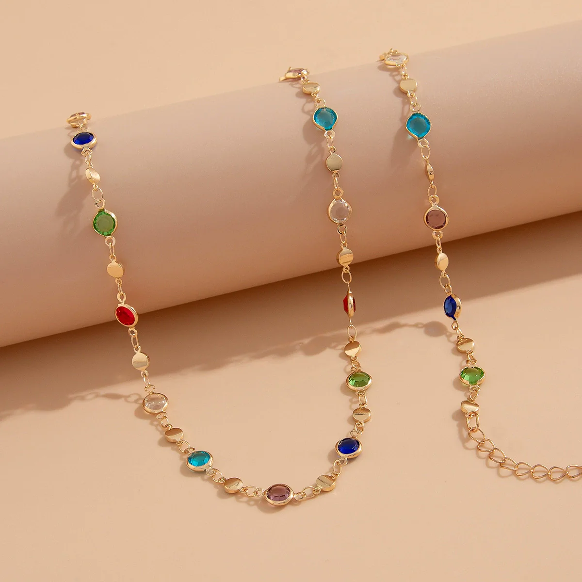 Jewelry Crystal Alloy Inlaid Bohemian Style Body Chain Waist Chain - Image 4