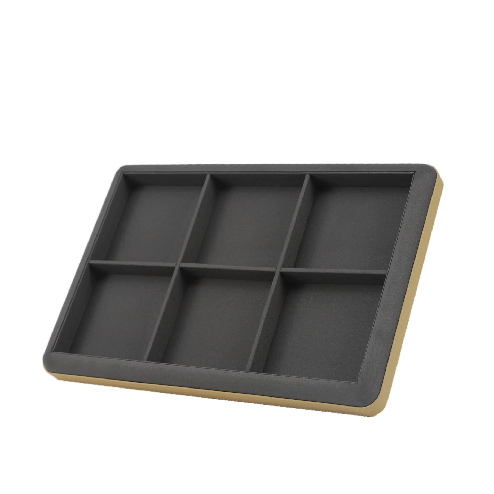 Jewelry Display Plate And Box Pu Leather Solid Color For Pendant Bracelet Earrings Necklace - Image 5
