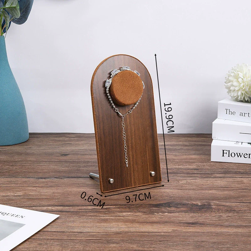 Jewelry Display Plate Wood Highend Geometric Shape Splicing - Image 11