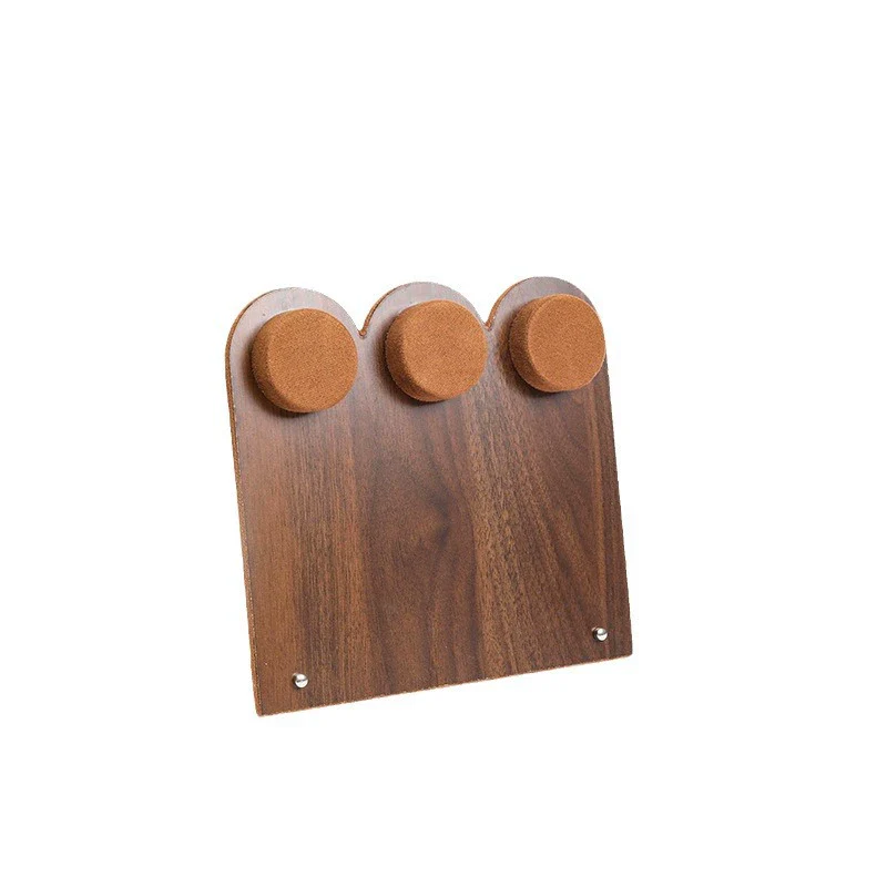 Jewelry Display Plate Wood Highend Geometric Shape Splicing - Image 5