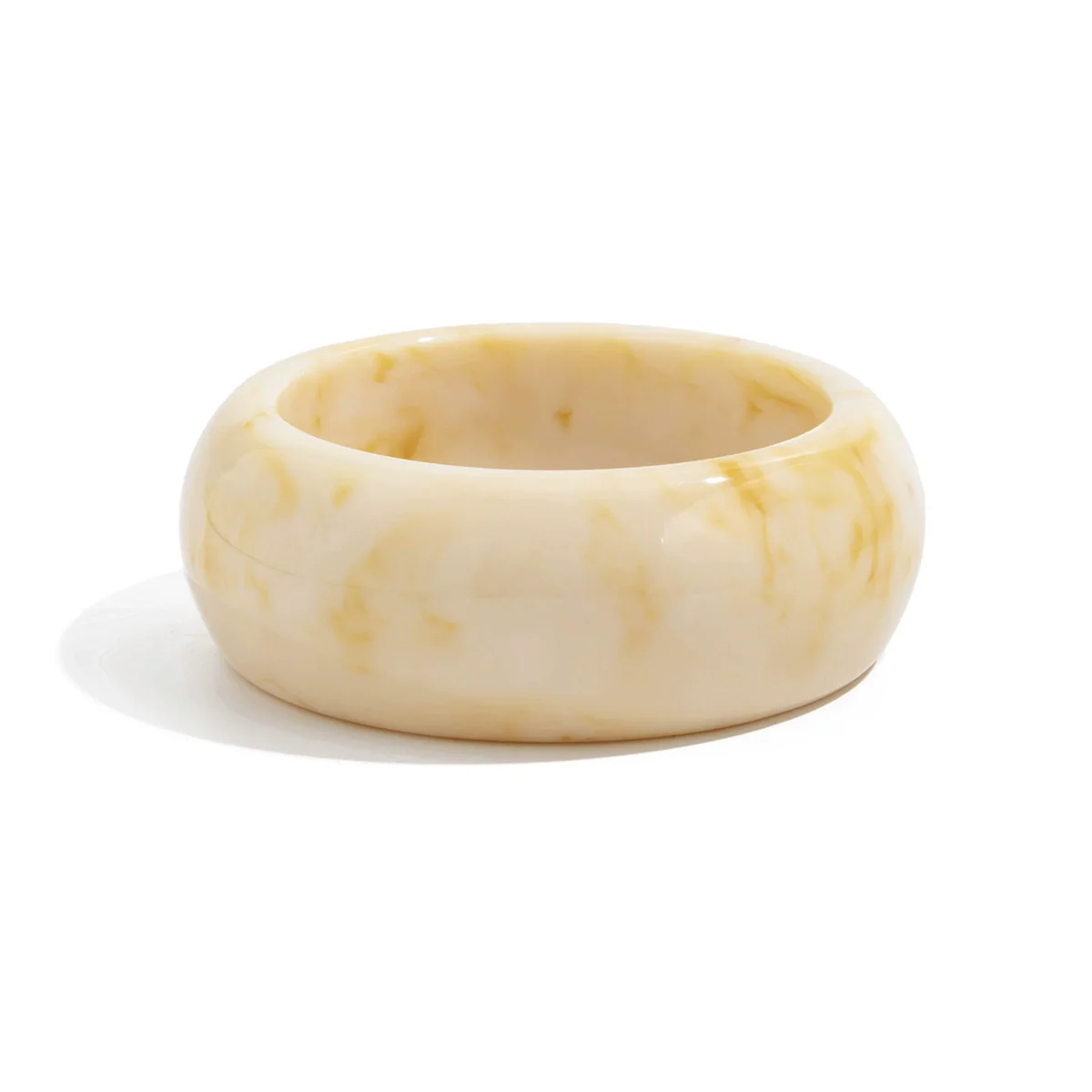 Jewelry Literary Retro Stacked Specialshaped Elastic Bracelets For Women Handmade Resin Geometric - Image 5