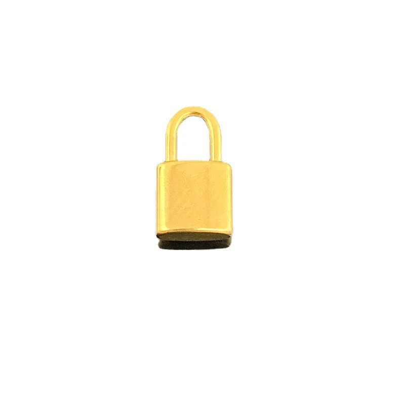 Jewelry Lock Pendant Stainless Steel Vacuum Colorpreserving 18K Gold Plated Diy Jewelry Accessories - Image 6