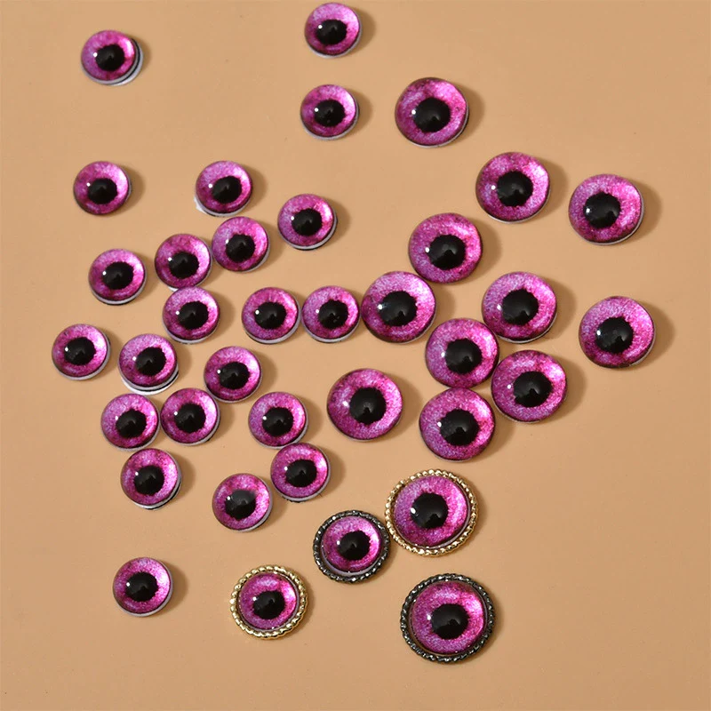 Jewelry Material Plastic Resin Dripping Glue Baroque Crystal Eyes Hemp Wreath Sparkling Accessories - Image 18