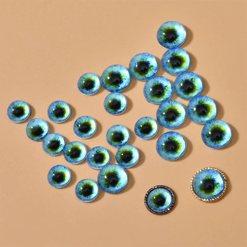 Jewelry Material Plastic Resin Dripping Glue Baroque Crystal Eyes Hemp Wreath Sparkling Accessories - Image 29