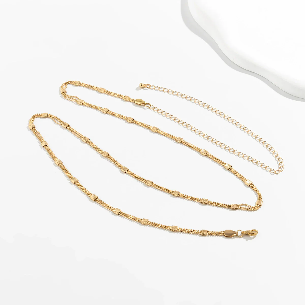 Jewelry Metal Body Chain Geometric Waist Chain For Women - Image 3