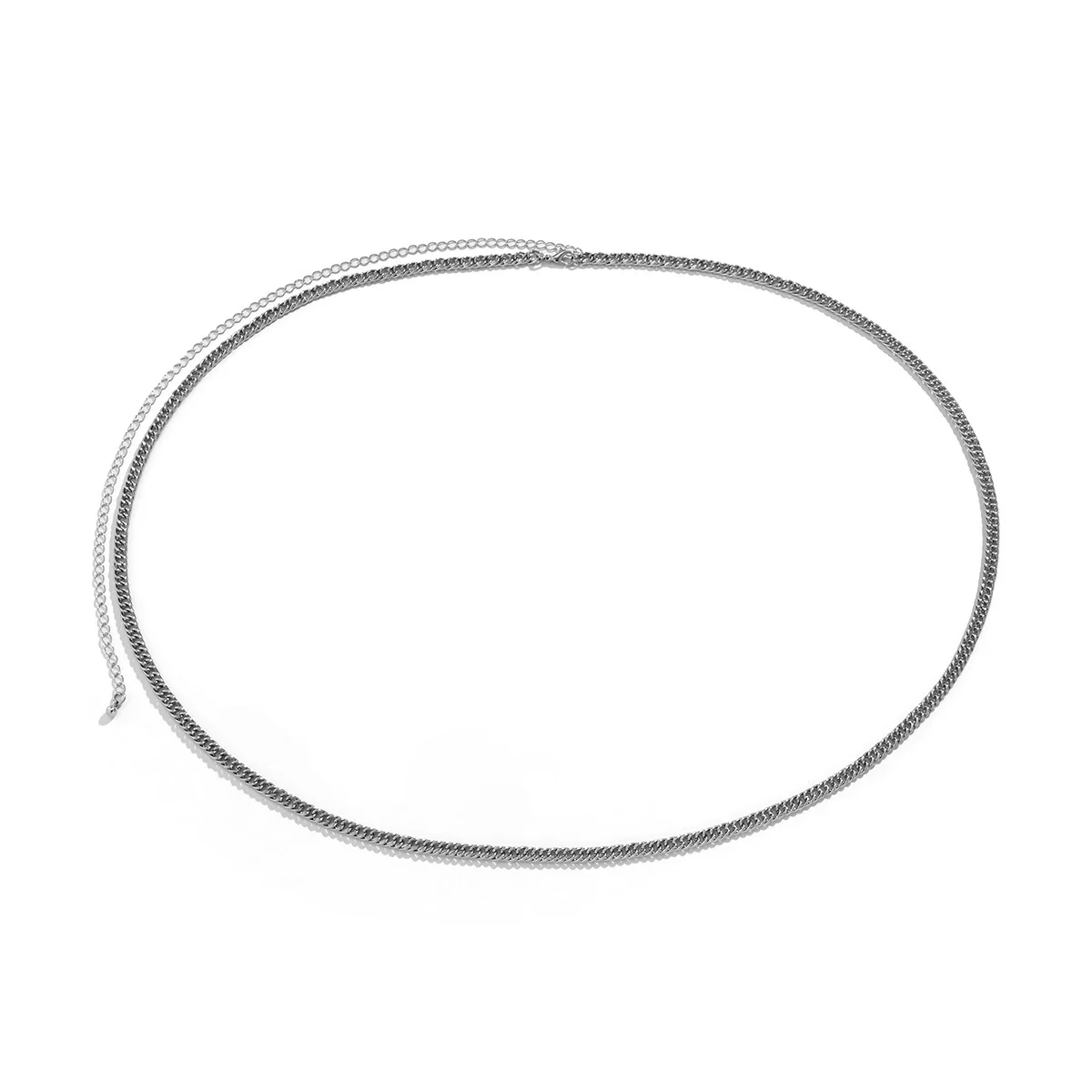 Jewelry Metal Chain Men's Body Chain Waist Chain Punk Exaggerated Simple Single Layer Iron Chain Leisure Style - Image 5