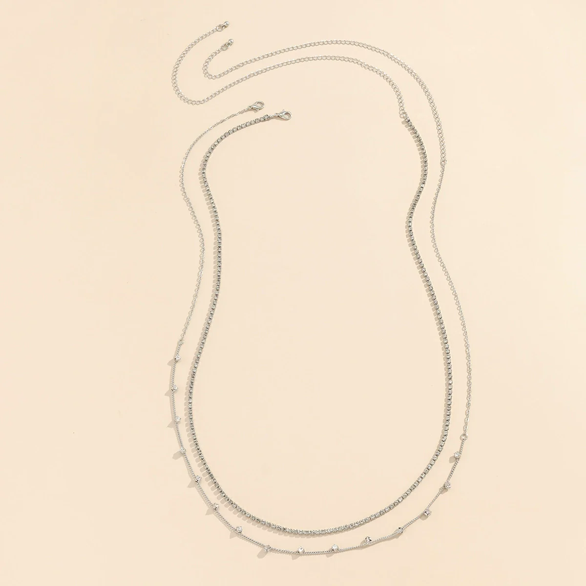 Jewelry Metal Doublelayer Simple Chain Body Chain Waist Chain - Image 4