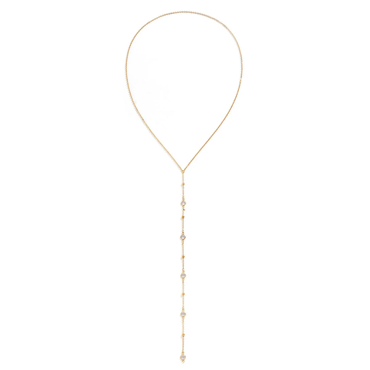 Jewelry Metal Imitation Pearl Clavicle Chain Necklace Cartoon Geometric Alloy Pendant Box Chain For Women - Image 4