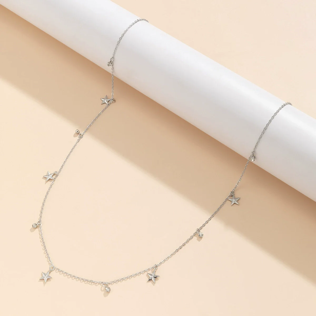 Jewelry Metal Simple Fivepointed Star Tassel Waist Chain For Women - Image 4